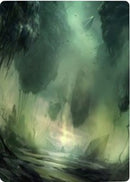 Swamp 1 Art Card [Art Series: Zendikar Rising]