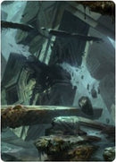 Swamp 3 Art Card [Art Series: Zendikar Rising]