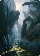 Swamp 2 Art Card (Gold-Stamped Signature) [Art Series: Zendikar Rising]