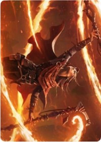 Magmatic Channeler Art Card [Art Series: Zendikar Rising]