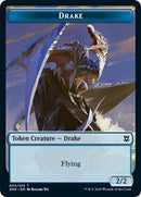 Drake // Plant Double-Sided Token [Zendikar Rising Tokens]
