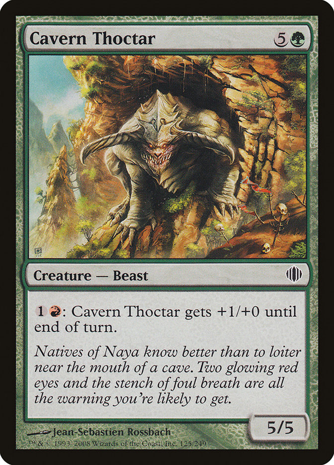 Cavern Thoctar [Shards of Alara]