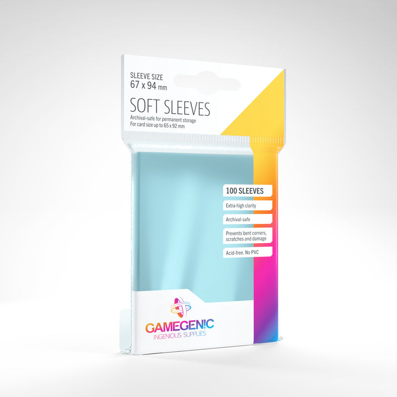 Gamegenic Soft Sleeves (Penny Sleeves)