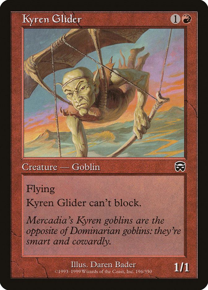 Kyren Glider [Mercadian Masques]