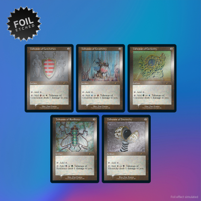 Secret Lair Superdrop - Dan Frazier Is Back Again: The Enemy Talismans Secret Lair Superdrop - Dan Frazier Is Back Again: The Enemy Talismans