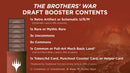 The Brothers’ War Draft Booster Box
